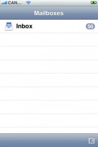 set up email on iphone